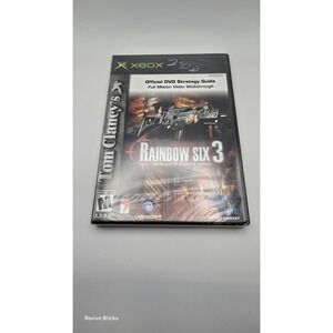 Tom Clancy's Rainbow Six 3 Official DVD‎ Strategy Guide DVD / HD Video Game New